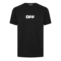 тениска,облекла,на,разпродажба,мъжки,тениски,off,white,men's,slim,fit,t,shirt,black