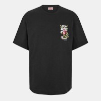 тениска,мъжки,тениски,kenzo,men,s,tiger,heart,t,shirt,black