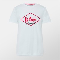 тениска,всички,коледни,подаръци,мъжки,тениски,lee,cooper,cooper,logo,t,shirt,white