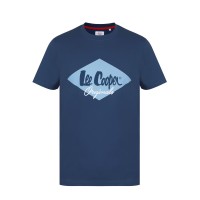 тениска,всички,коледни,подаръци,мъжки,тениски,lee,cooper,cooper,logo,t,shirt,vintage,blue