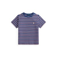 тениска,polo,ralph,lauren,kids,stripe,t,shirt,royal,multi