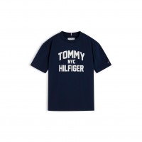 тениска,tommy,hilfiger,kids,varsity,cotton,short,sleeve,t,shirt,dark,blue,c1g