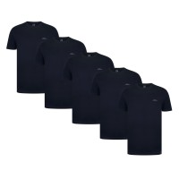 тениска,мъжки,тениски,fabric,5pack,t,shirts,black