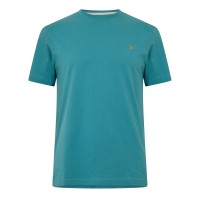 тениска,мъжки,тениски,farah,men's,harrow,ss,t,shirt,aqua,green,395