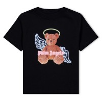 юношеска,тениска,детски,облекла,palm,angels,angel,bear,t,shirt,juniors,black,21060