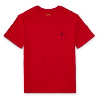 тениска,детски,облекла,polo,ralph,lauren,boy's,short,sleeve,logo,t,shirt,rl,2000,red