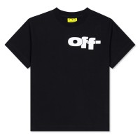тениска,детски,3/4,панталони,off,white,unisex,graphic,t,shirt,wraparound,logo,blk,wht,1001