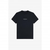 тениска,мъжки,тениски,fred,perry,embroidered,logo,t,shirt,navy,248