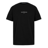 тениска,мъжки,тениски,fred,perry,embroidered,logo,t,shirt,black,102