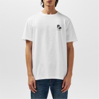 тениска,мъжки,тениски,ps,paul,smith,initials,t,shirt,white,01
