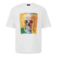 тениска,облекла,на,разпродажба,мъжки,тениски,ps,paul,smith,men's,skull,regular,fit,t,shirt,white,01