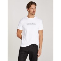 тениска,мъжки,тениски,calvin,klein,raised,line,logo,t,shirt,bright,white