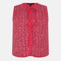 яке,дамски,якета,и,палта,nobodys,child,women's,floral,quilted,short,puffer,jacket,red