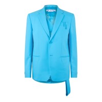 сако,мъжки,якета,off,white,double,breasted,drill,relaxed,blazer,cyan,blue
