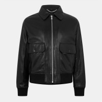 яке,облекла,на,разпродажба,мъжки,якета,belstaff,men's,pilot,flight,inspired,leather,jacket,black