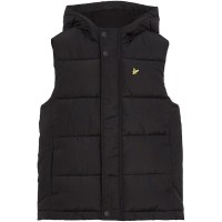 юношески,елек,детски,облекла,lyle,and,scott,quilted,gilet,juniors,black,z865
