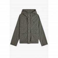 анорак,fred,perry,men,s,ripstop,parka,field,grn,d09