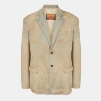 яке,diesel,men,s,structured,button,front,denim,jacket,blue,denim