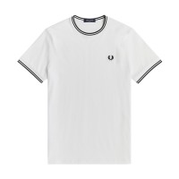 тениска,мъжки,тениски,fred,perry,twin,tipped,t,shirt,white,100