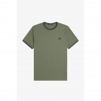 тениска,мъжки,тениски,fred,perry,twin,tipped,t,shirt,wrth,grn,z50
