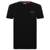 тениска,мъжки,тениски,superdry,small,chest,logo,t,shirt,black,02a