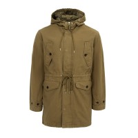 анорак,мъжки,якета,pretty,green,men's,pg,cassette,cotton,hooded,4,pocket,full,zip,parka,green