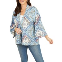 дамски,якета,и,палта,mela,london,mela,london,blue,satin,chain,print,kimono,blue