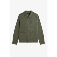 облекла,на,разпродажба,мъжки,якета,fred,perry,men's,bedford,cord,overshirt,wrth,green,x21