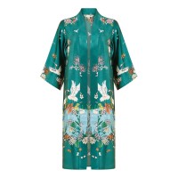 дамски,якета,и,палта,yumi,yumi,green,satin,crane,border,kimono,green