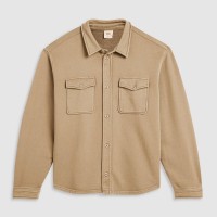 levis,men,s,bayview,soft,worker,cotton,long,sleeve,overshirt,harvest,gold