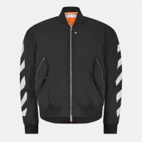 яке,мъжки,якета,off,white,men's,ribbed,athletic,bomber,jacket,black,white