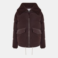 дамско,яке,дамски,якета,и,палта,varley,women,s,roseville,duck,down,long,sleeve,down,jacket,coffee,bean