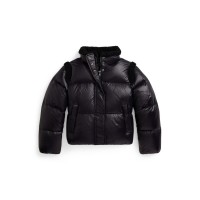 яке,детски,3/4,панталони,polo,ralph,lauren,kids',insulated,short,puffer,jacket,polo,black