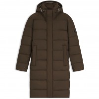 яке,boss,men,s,cenuto,water,repellent,long,puffer,jacket,open,green,342