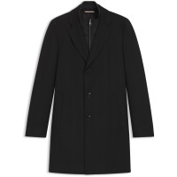 облекла,на,разпродажба,мъжки,якета,boss,men's,boss,hybrid,black,long,sleeve,overcoat,black,001