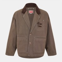 яке,мъжки,якета,kenzo,men's,workwear,harrington,jacket,taupe,92