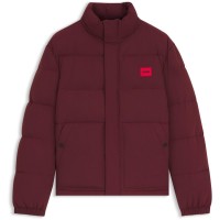 яке,мъжки,якета,hugo,men,s,red,short,puffer,jacket,dark,red
