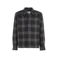 мъжки,якета,calvin,klein,twill,graphic,check,overshirt,ck,black