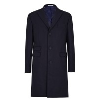 палто,облекла,на,разпродажба,мъжки,якета,ted,baker,navy,woolen,melton,coat,navy