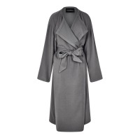 дамски,якета,и,палта,emporio,armani,self,tie,overcoat,grigio