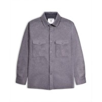 мъжки,якета,мъжки,якета,и,палта,размер+,lambretta,men's,brushed,flannel,overshirt,charcoal