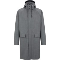 мъжки,якета,boss,men's,p,jared,hood,overcoat,silver