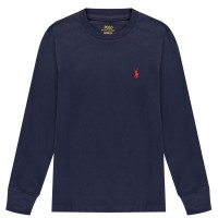 тениска,детски,облекла,polo,ralph,lauren,boy's,long,sleeve,t,shirt,cruise,navy