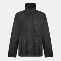 яке,barbour,men,s,re,util,bedale,re,engineered,waxed,jacket,black