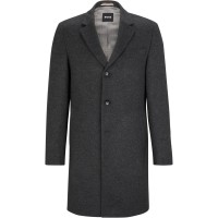 облекла,на,разпродажба,мъжки,якета,boss,men's,hyde,tailored,fit,long,formal,coat,grey