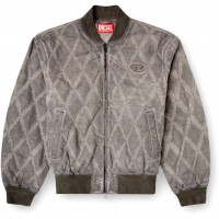 яке,мъжки,якета,diesel,men,s,quilted,jacket,grey