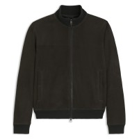 яке,облекла,на,разпродажба,мъжки,якета,boss,men's,boss,x,beckham,shearling,long,sleeve,leather,jacket,green,347