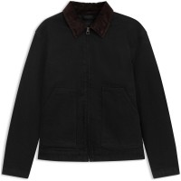 яке,мъжки,якета,boss,men,s,hbb,double,breasted,cotton,long,sleeve,denim,jacket,black,002