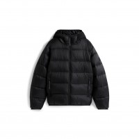 яке,tommy,jeans,men,s,logo,hooded,full,zip,short,puffer,jacket,black