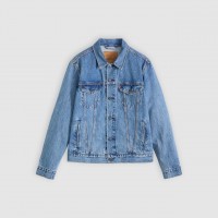 яке,мъжки,якета,levis,men,s,trucker,cotton,long,sleeve,denim,jacket,washed,away